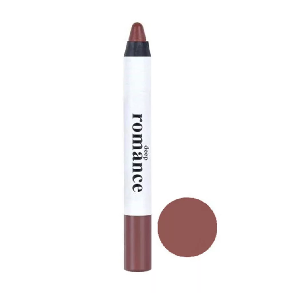 رژ لب مدادی مات و بادوام دیپ رمنس