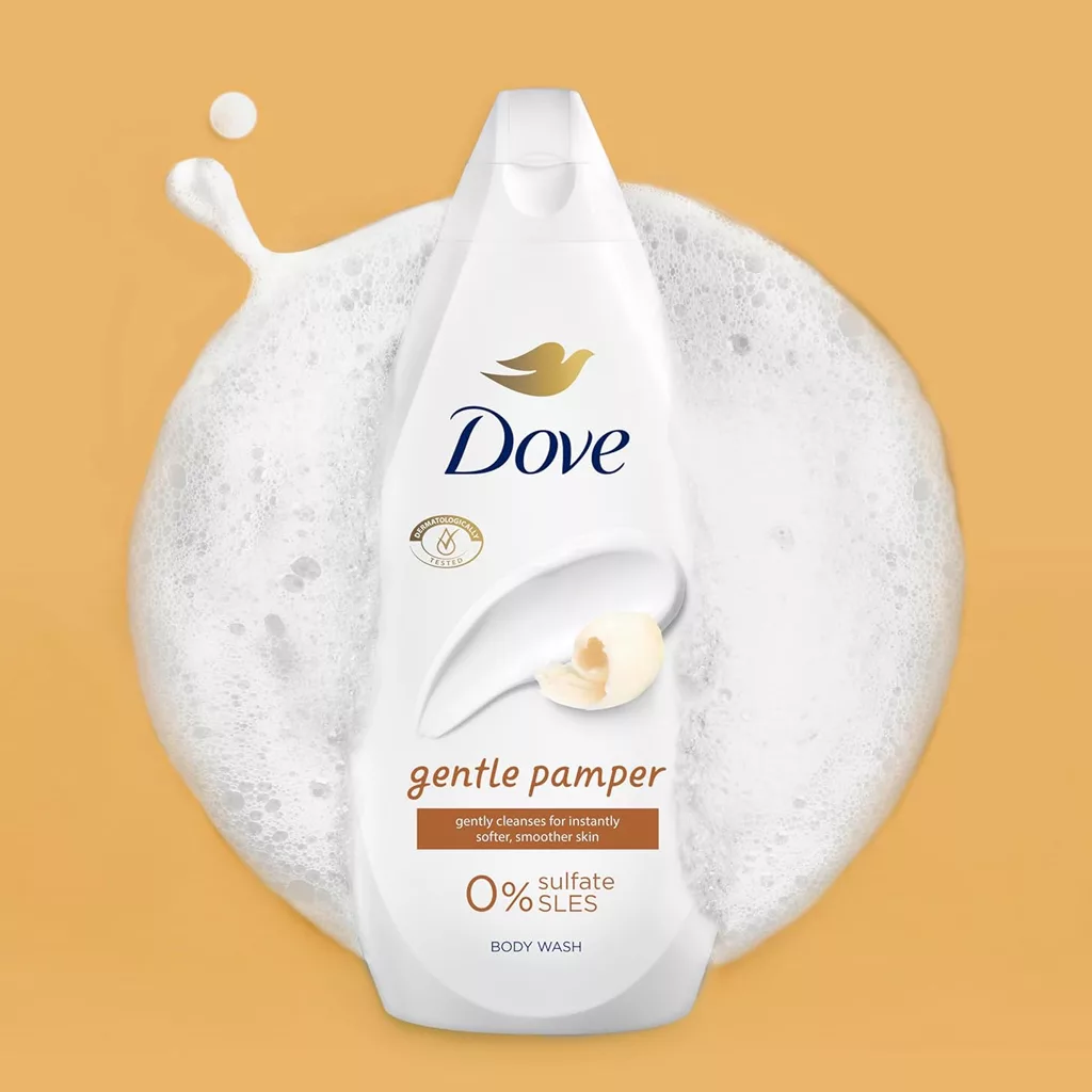 شامپو بدن ژلی داو Gentle pamper