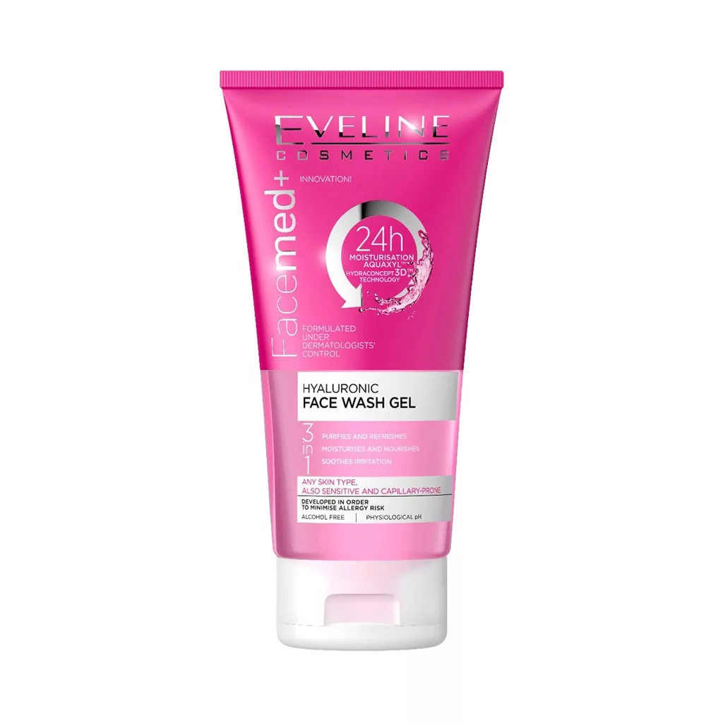 ژل شوینده اولاین مناسب استفاده روزانه حاوی هیالورونیک اسید