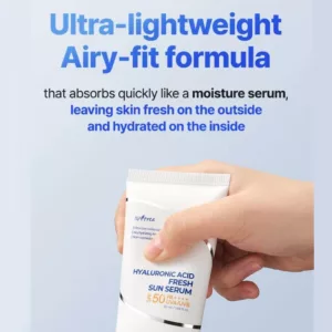 ضدآفتاب هیالورونیک ایزنتری FRESH SPF50