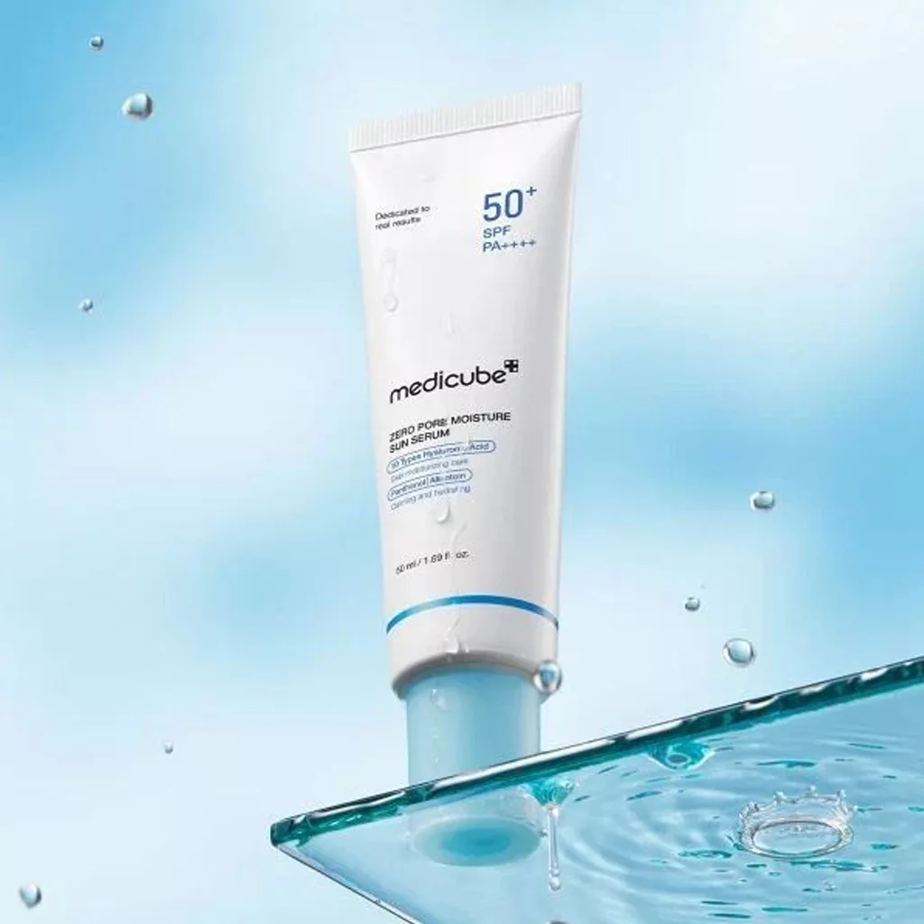 ضدآفتاب منافذ مدی کیوب زیرو مویسچر Zero pore