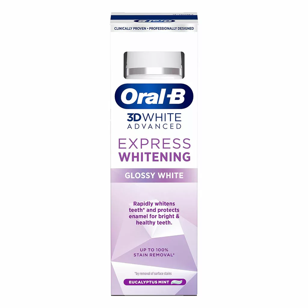 خمیردندان اورال بی 3D WHITE مدل EXPRESS WHITENING