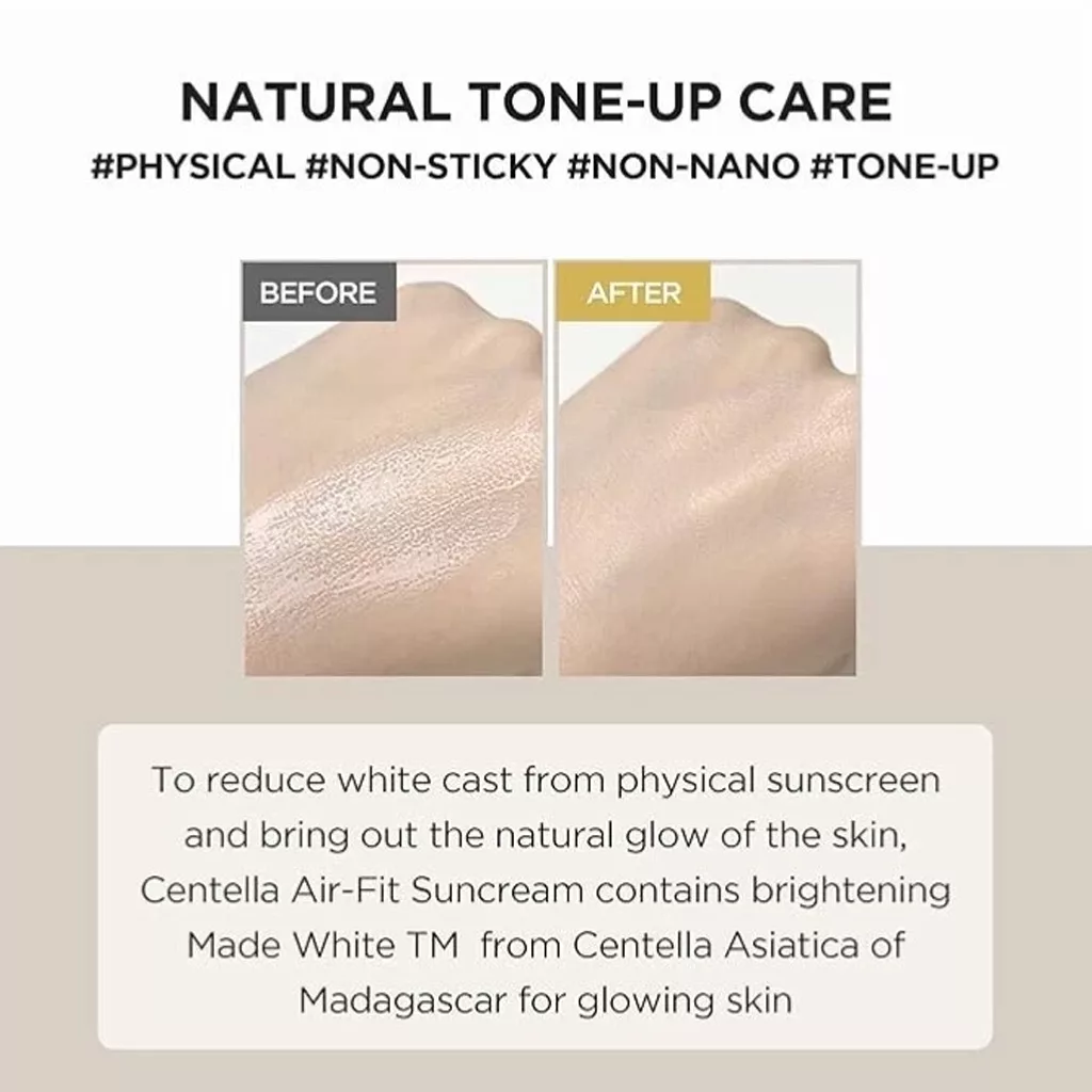 ضدآفتاب مایع اسکین 1004 سنتلا ایر فیت پلاس SPF50