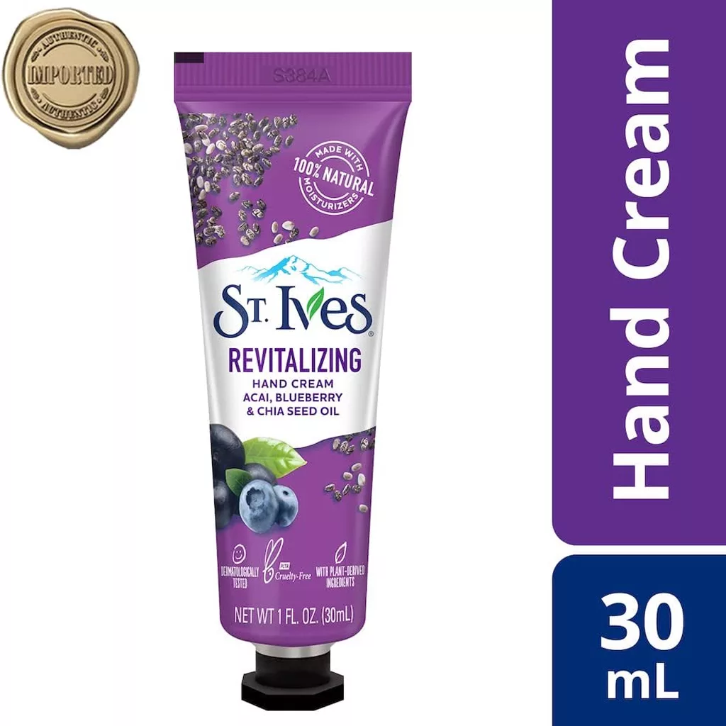 کرم دست سنت ایوز بلو بری آکای بری دانه چیا REVITALIZING