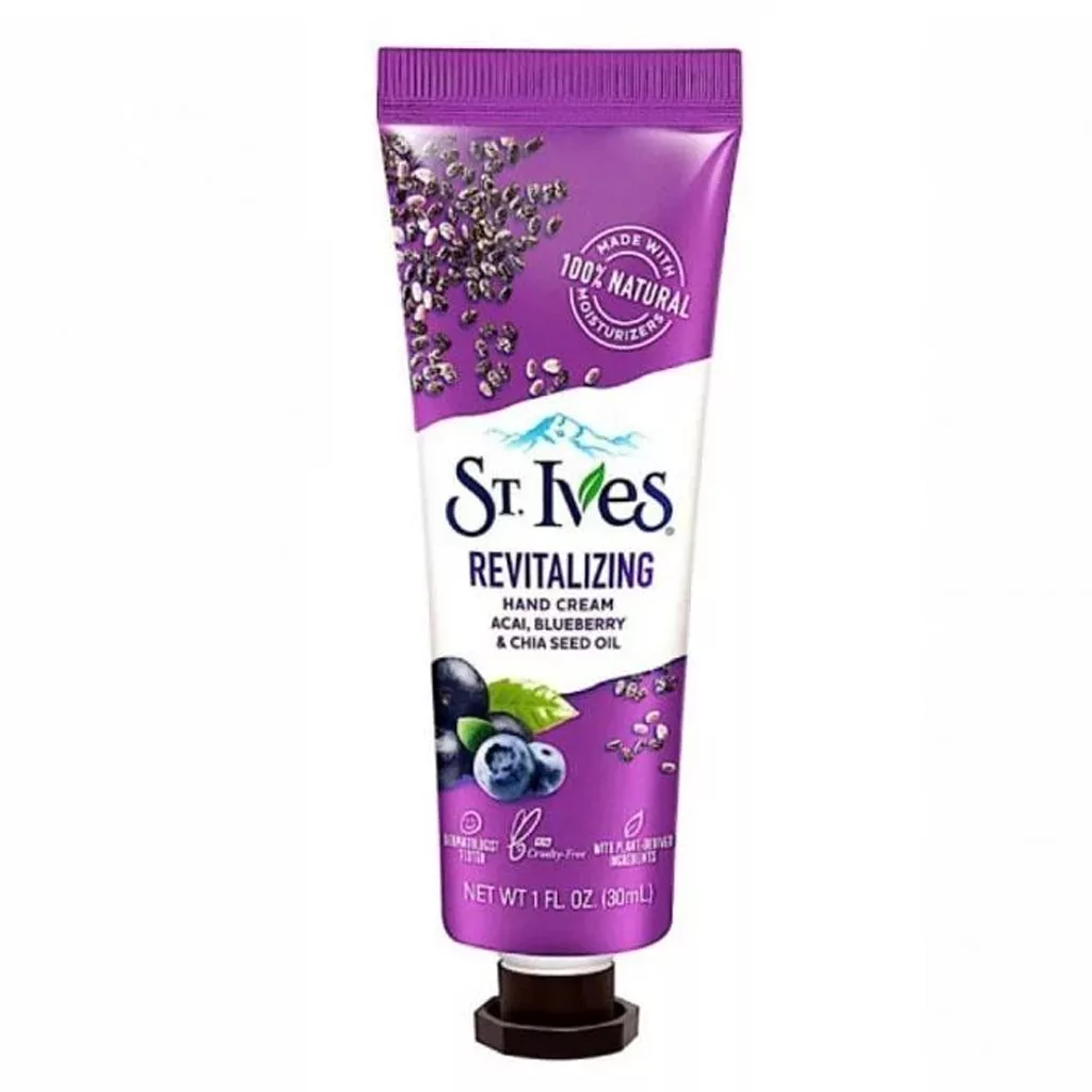 کرم دست سنت ایوز بلو بری آکای بری دانه چیا REVITALIZING