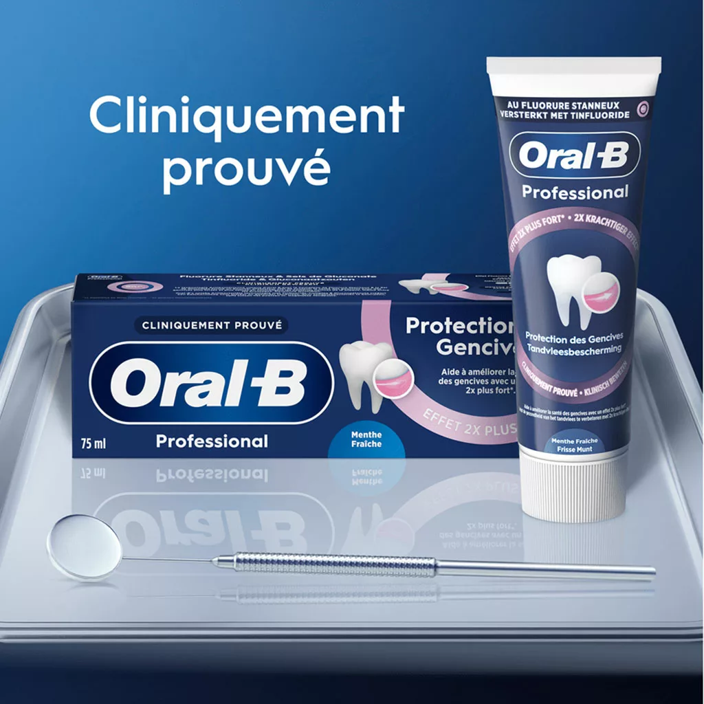 خمیردندان اورال بی پروفشنال محافظ لثه Protection Gencives
