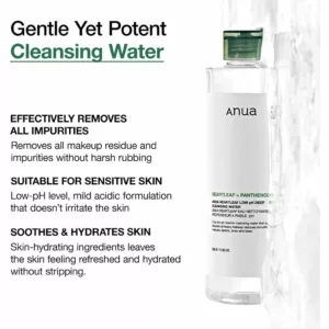 میسلار آنوا deep cleansing پاکسازی عمیق Low PH