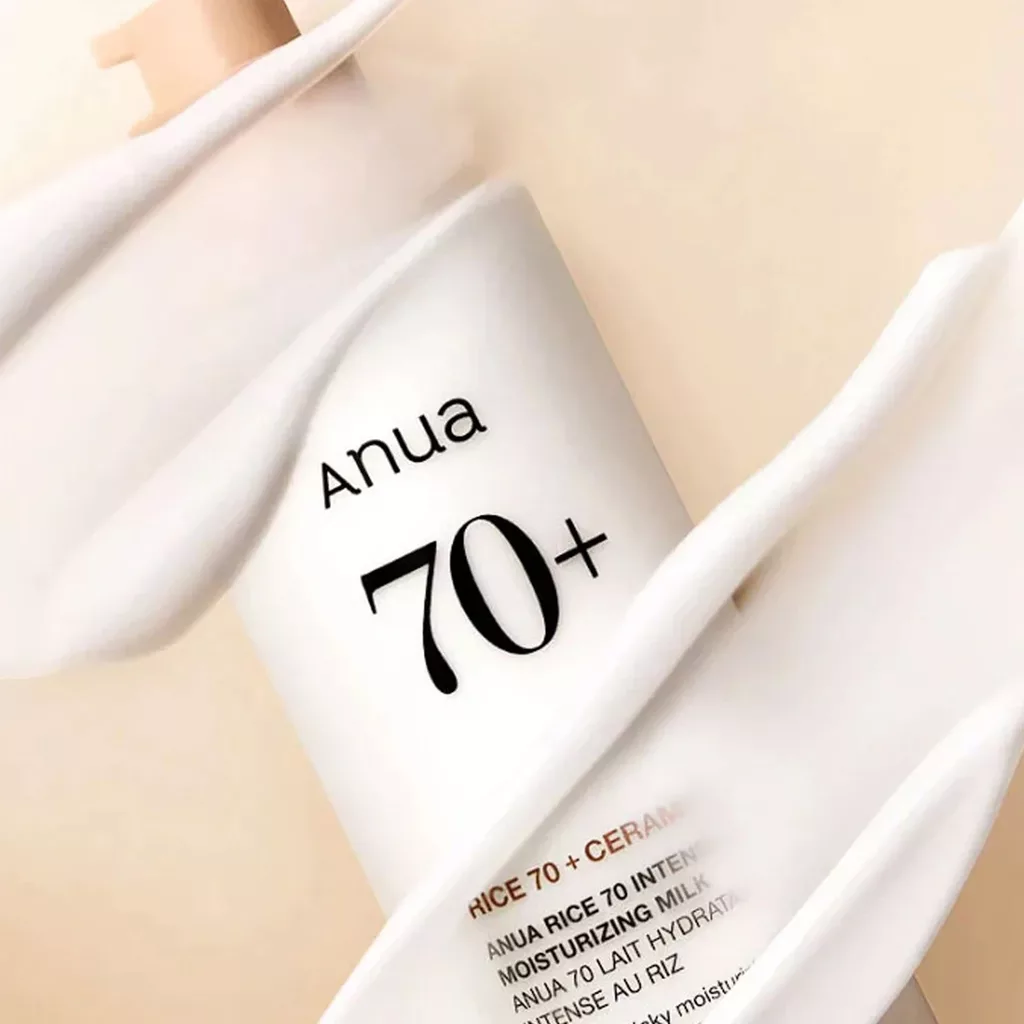 لوشن مرطوب کننده آنوا برنج و سرامید Intensive Moisturizing