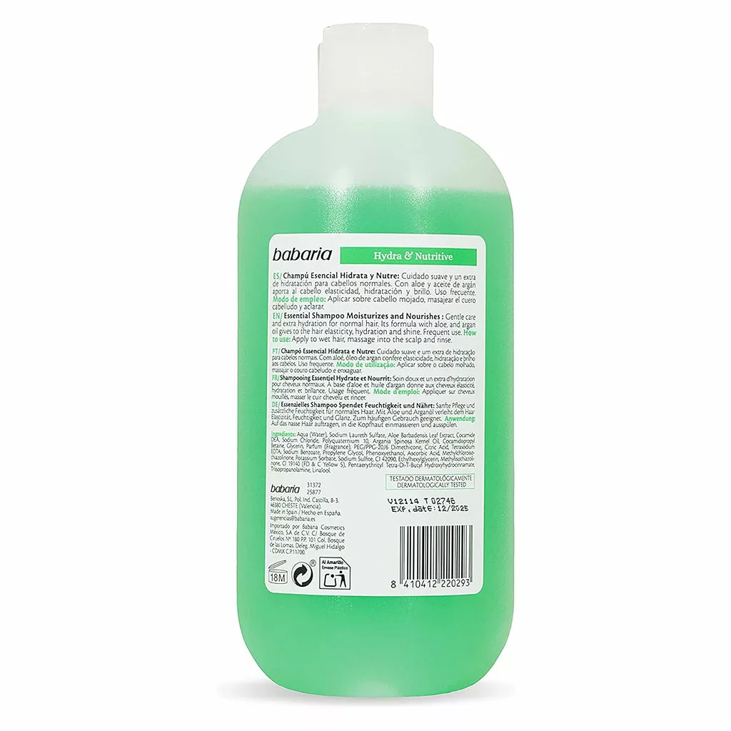 شامپو تقویتی روزانه روغن آرگان و آلوورا باباریا