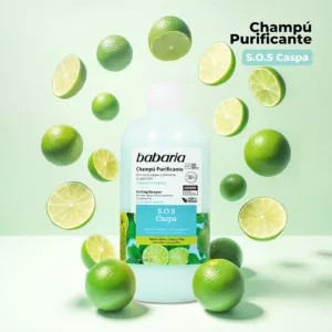 شامپو ضد شوره لیمو نعنا و زینک باباریا