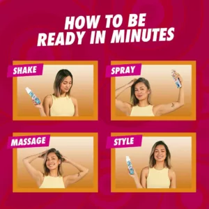 شامپو خشک باتیست XXL STYLIST VOLUME حجم دهنده قوی