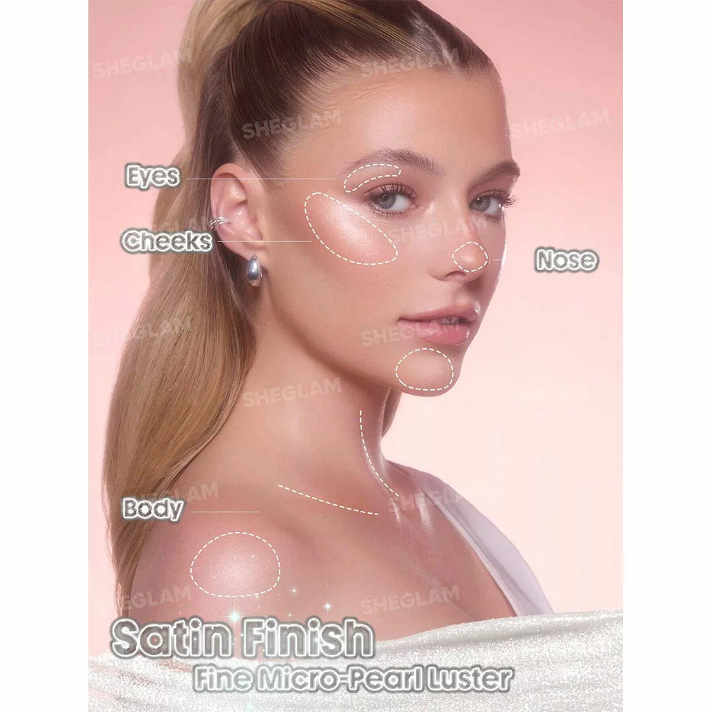 هایلایتر استیکی شیگلم کَره ای Buttey Bling