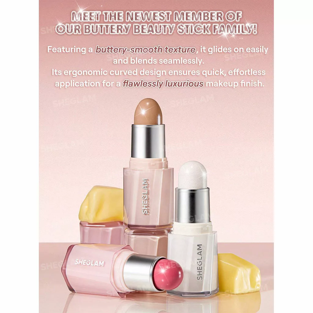 هایلایتر استیکی شیگلم کَره ای Buttey Bling