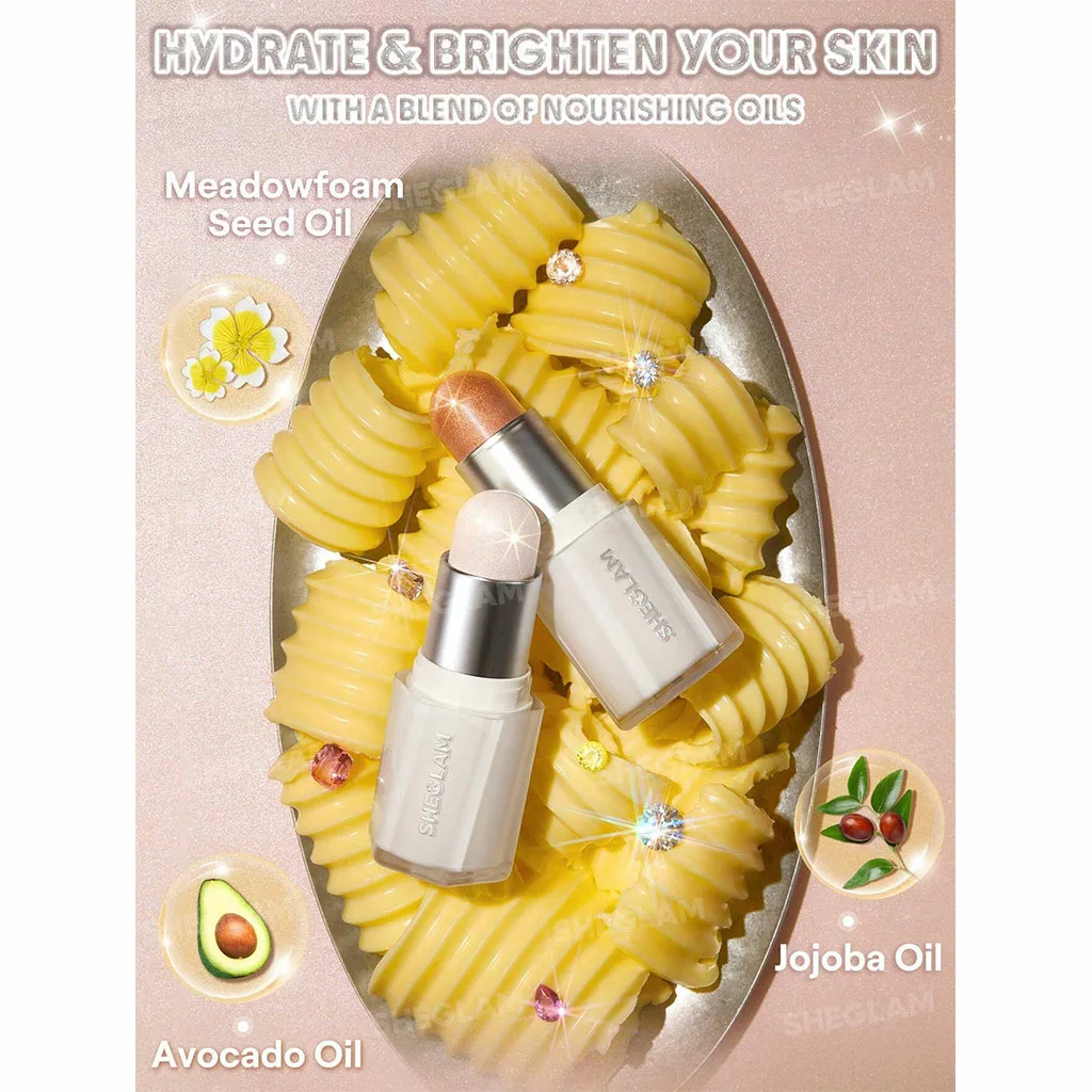 هایلایتر استیکی شیگلم کَره ای Buttey Bling