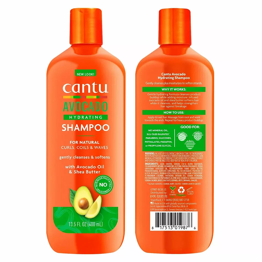 شامپو بدون سولفات آبرسان کنتو حاوی آووکادو و شی باتر (طرح جدید)