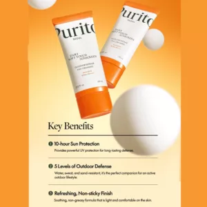 ضدآفتاب پیوریتو حاوی5 نوع سرامید Daily