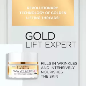 سرم کرم لیفت قوی طلا اولاین بالای ۴۰ سال