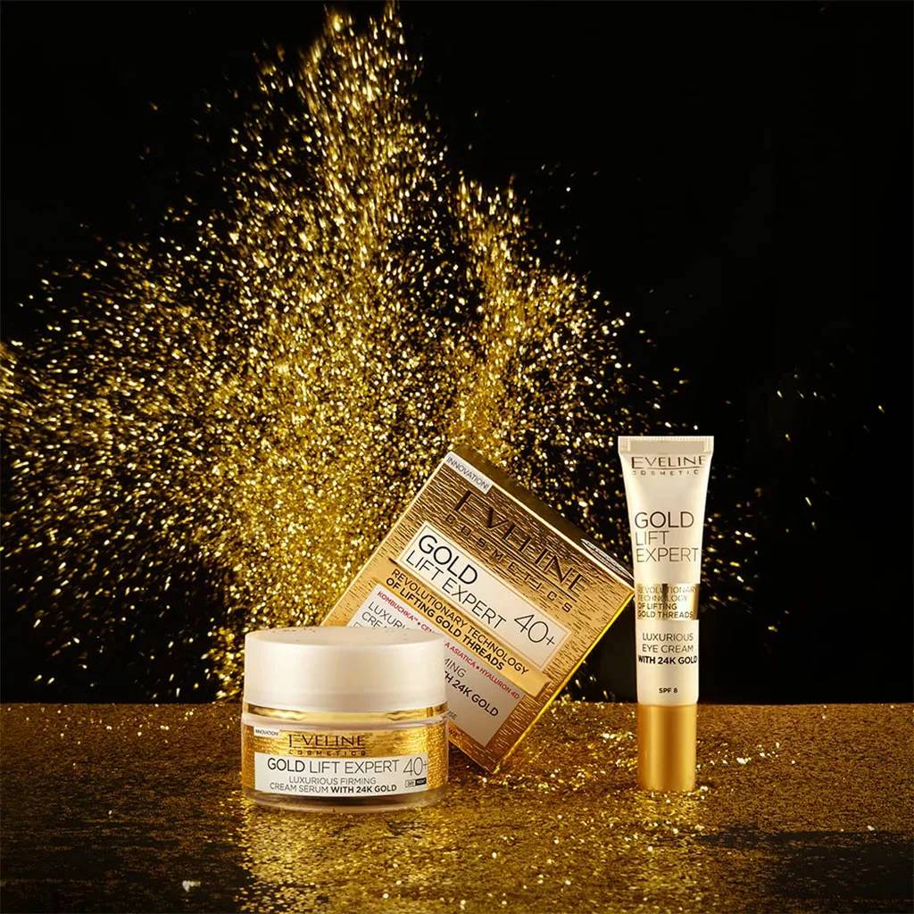 سرم کرم لیفت قوی طلا اولاین بالای ۴۰ سال