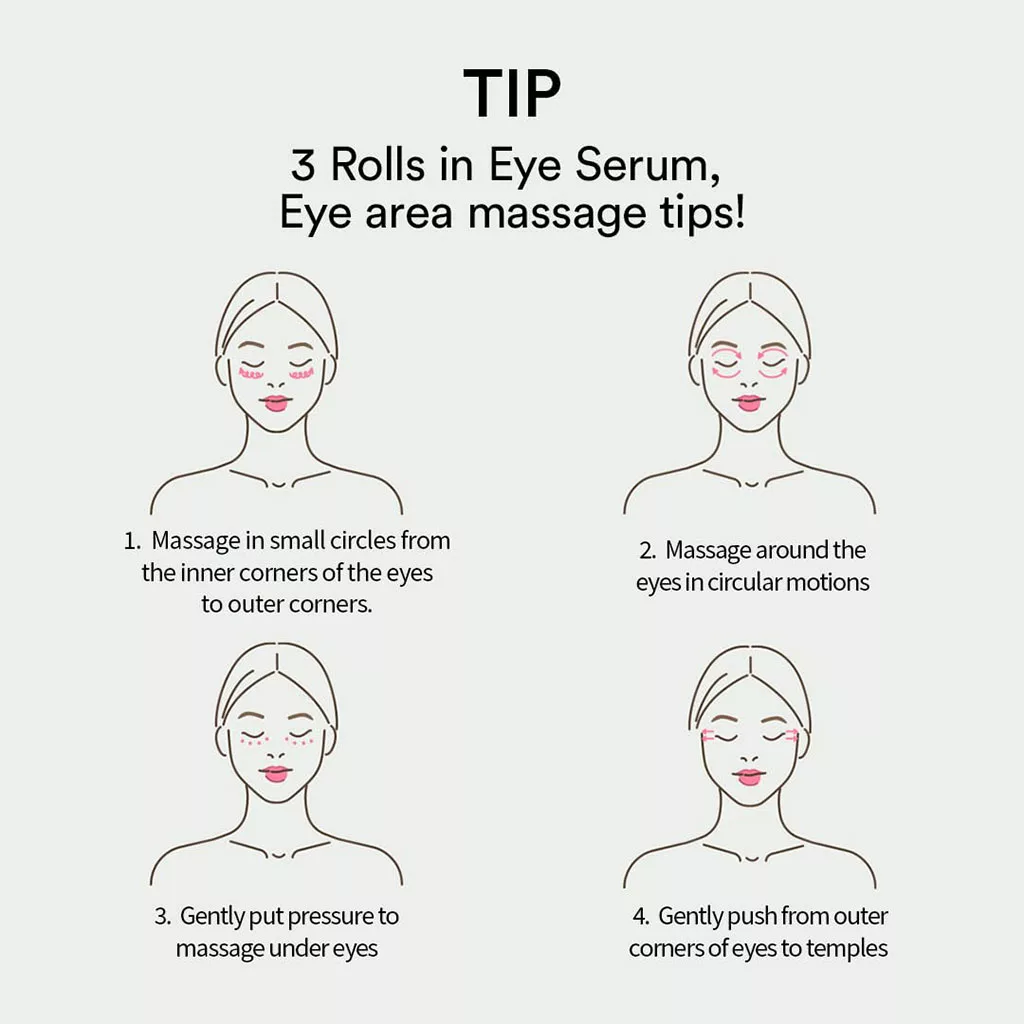 دور چشم رولی فارم استی رتینول و کلاژن