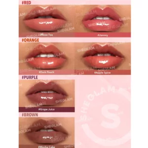 لیپ گلاس شیگلم رنگ jammy