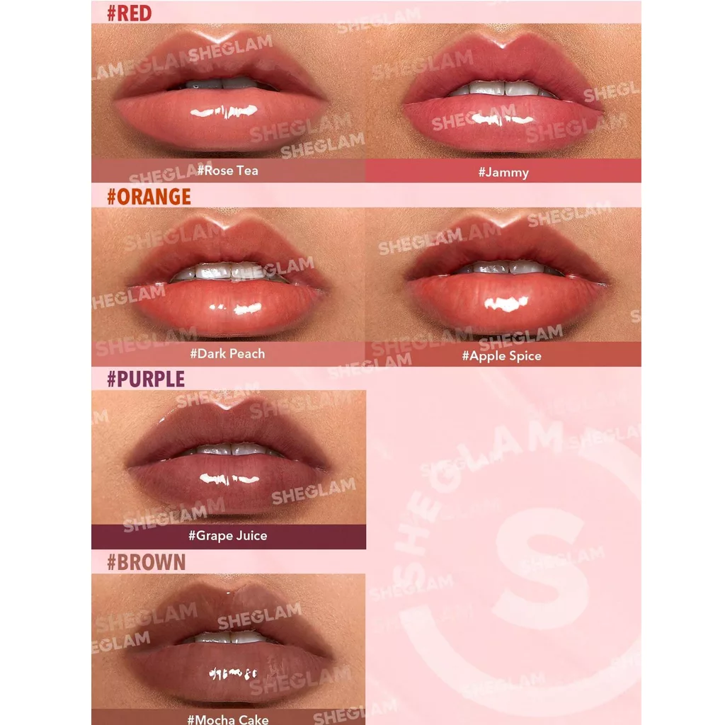 لیپ گلاس شیگلم رنگ jammy
