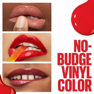 رژ لب مایع میبلین سوپر استی وینیل اینک 12 رنگ جذاب Super Stay® Vinyl Ink