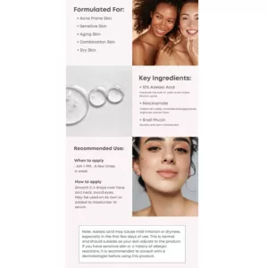 سرم آزلائیک اسید 10% ناین لس NINE LESS