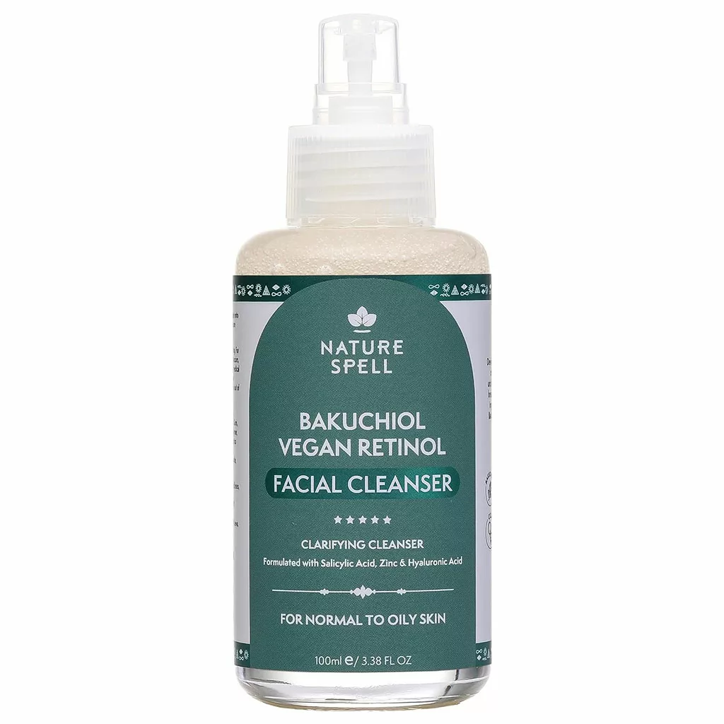 شوینده صورت نیچر اسپل نرمال تا چرب Bakuchiol رتینول طبیعی