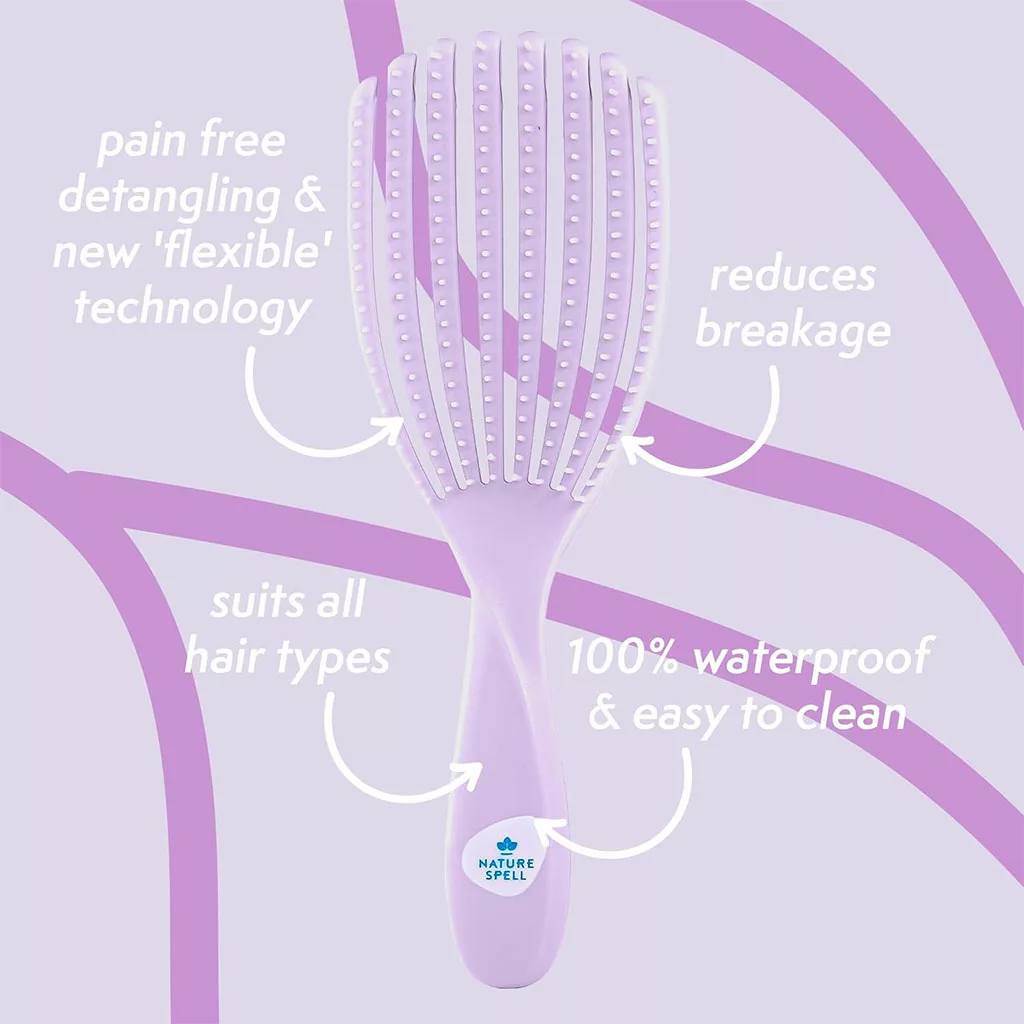 برس مو نیچر اسپل Lavender لوندر FlexiFlow Detangler