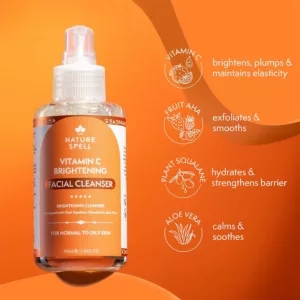 شوینده صورت نیچر اسپل نرمال تا چرب Vitamin C