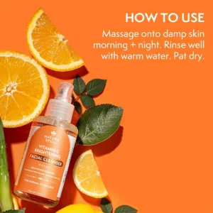 شوینده صورت نیچر اسپل نرمال تا چرب Vitamin C