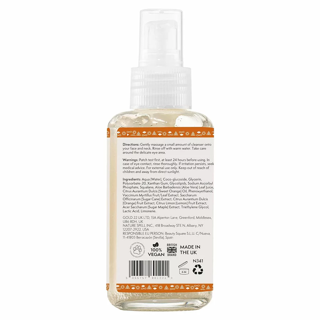 شوینده صورت نیچر اسپل نرمال تا چرب Vitamin C