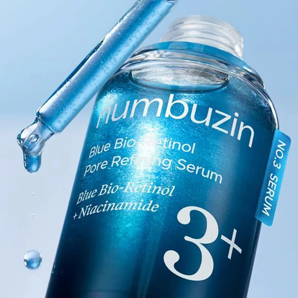 سرم رتینول آبی نامبوزین رفع منافذ باز پوست