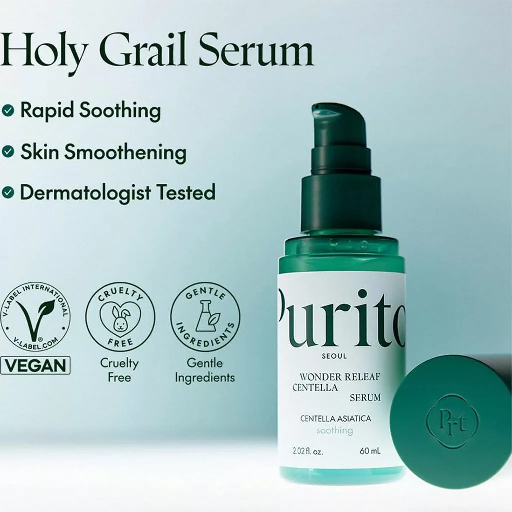 سرم پیوریتو وندر تسکین دهنده حاوی سنتلا Purito