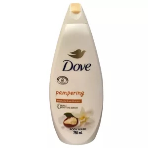 شامپو بدن مرطوب کننده داو حاوی شی باتر و وانیل