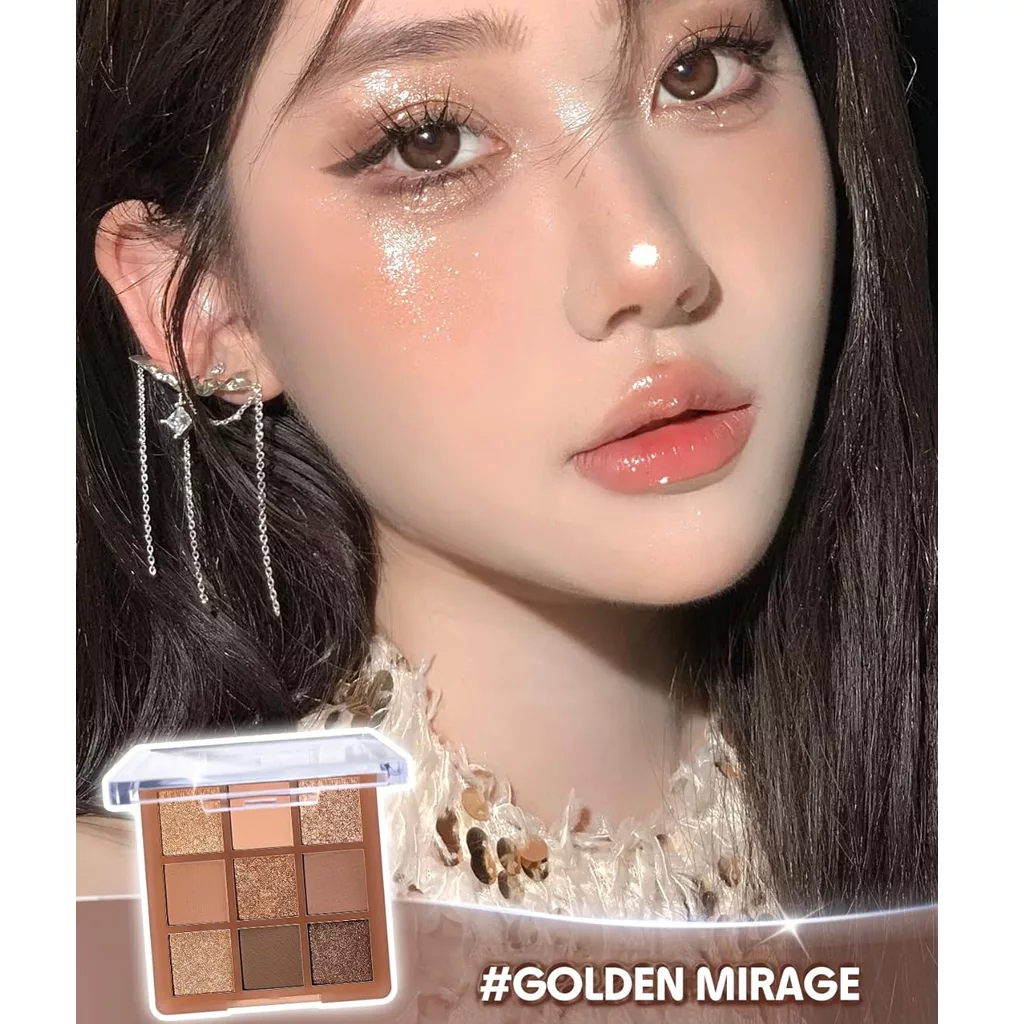 پالت سایه شیگلم 9تایی Golden Mrage