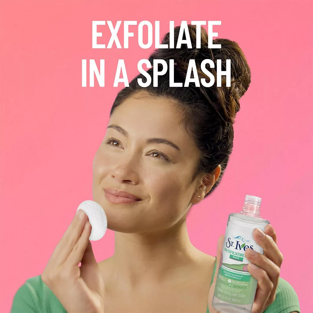 تونر گل رز AHA سنت ایوز لایه بردار لاکتیک اسید 5%