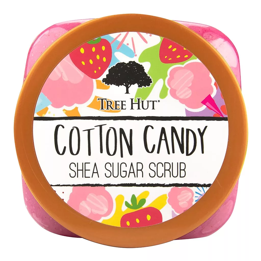 اسکراب شکری بدن تری هات مدل cotton candy