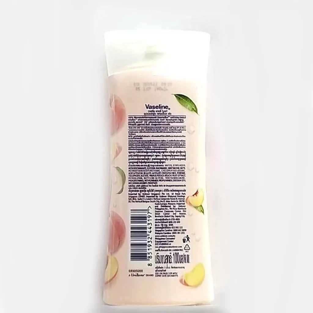 لوسیون بدن وازلین هلو SUPERFOOD PEACH