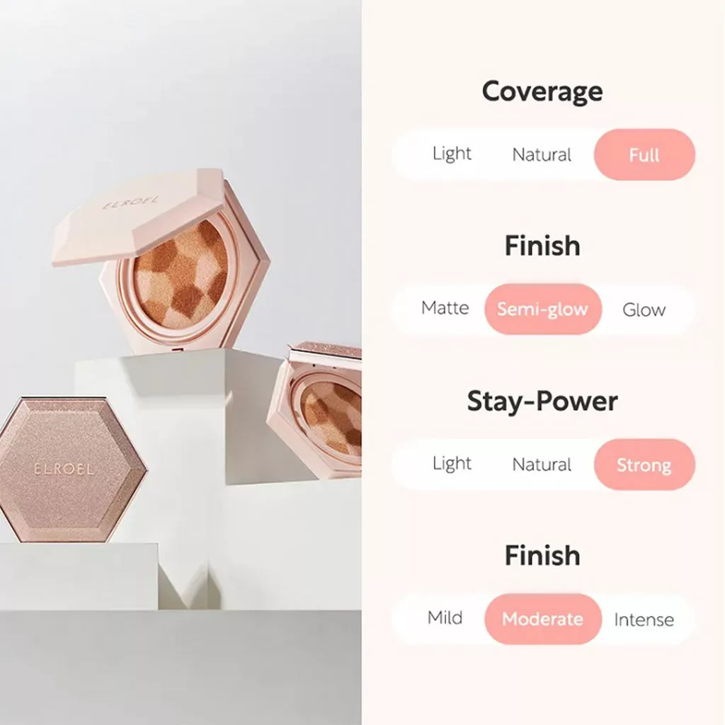 کوشن الروئل BLENDING COMPACT ٢ رنگ