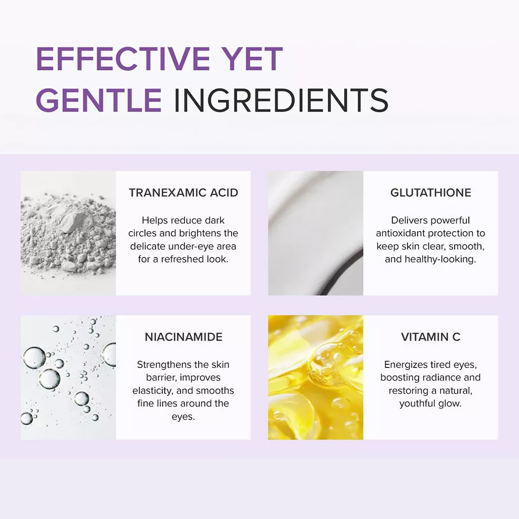 دور چشم ماری اند می ضد لک روشن کننده Tranexamic+glutathione