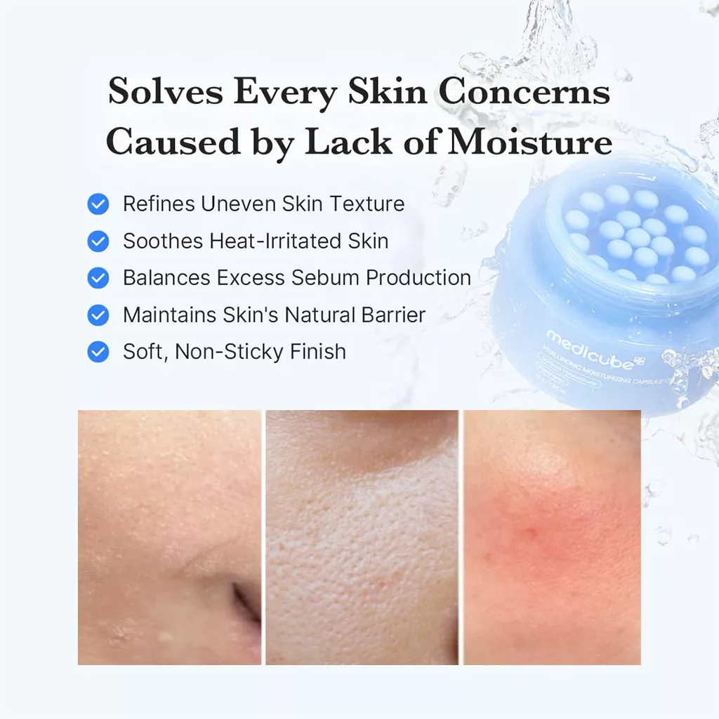 کرم کپسگلی هیالورونیک مدی کیوب