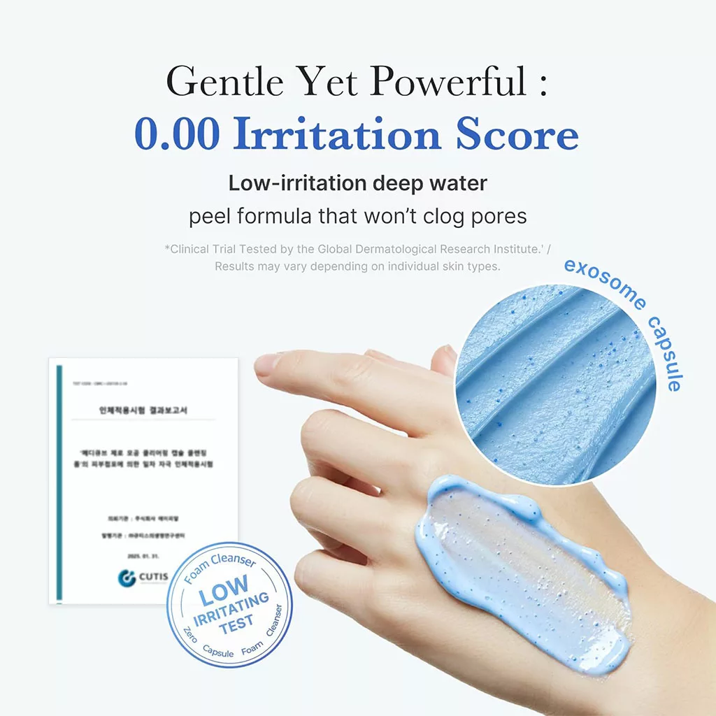 فوم شوینده منافذ حاوی سالیسیلیک اسید مدی کیوب