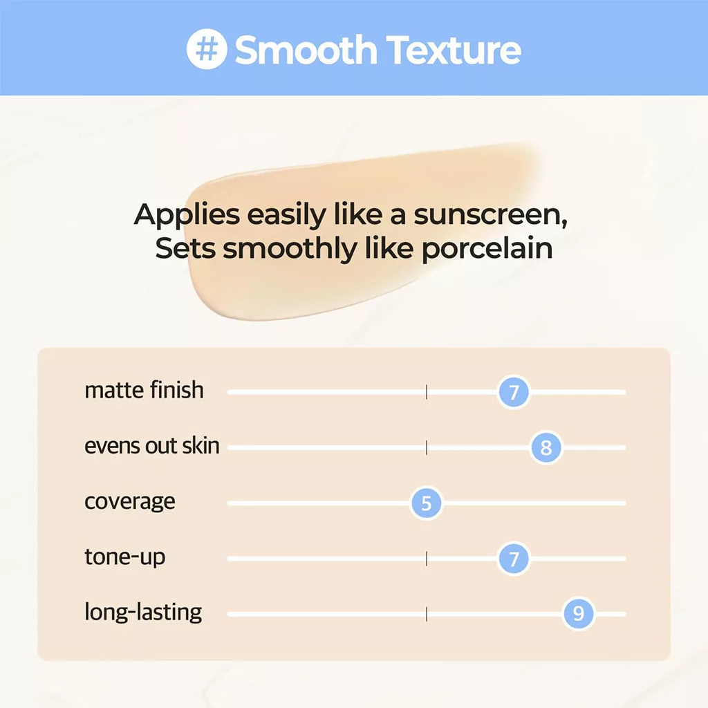 ضدآفتاب رنگی نامبوزین Base-skip تون آپ Beige SPF50