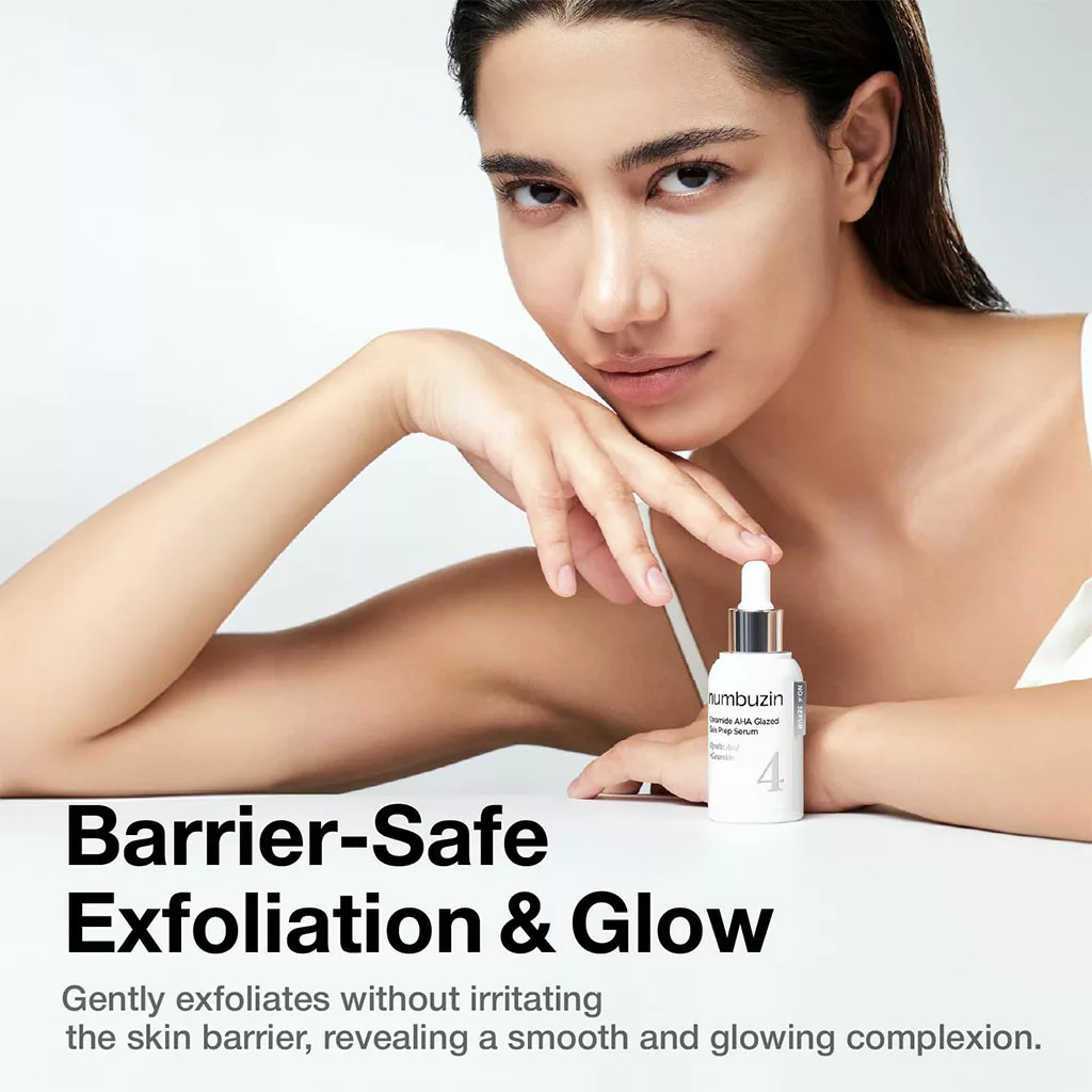 سرم AHA گلیکولیک اسید نامبوزین 4 +سرامید