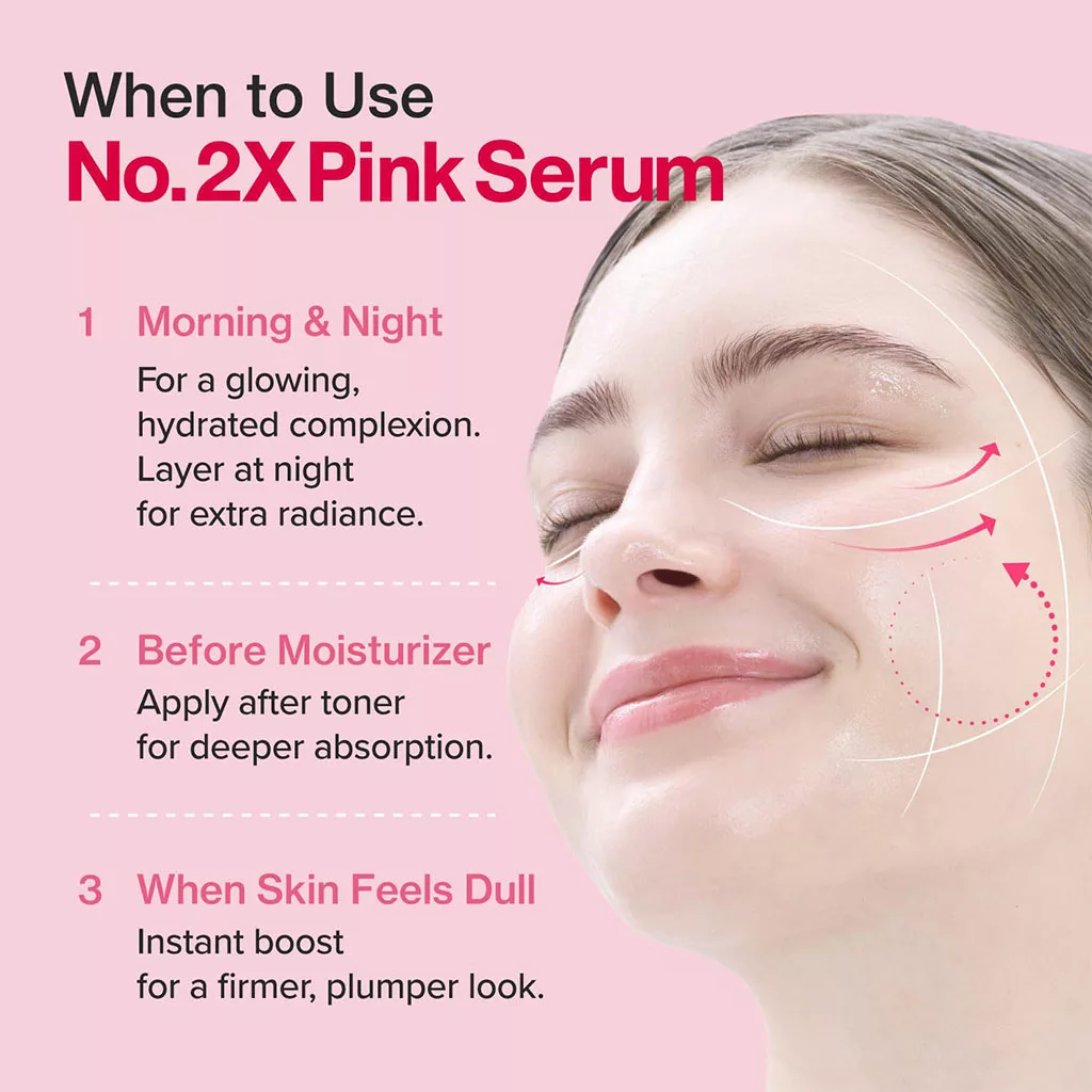 سرم کلاژن 2X نامبوزین PDRN ROSE پلامپینگ shot collagen
