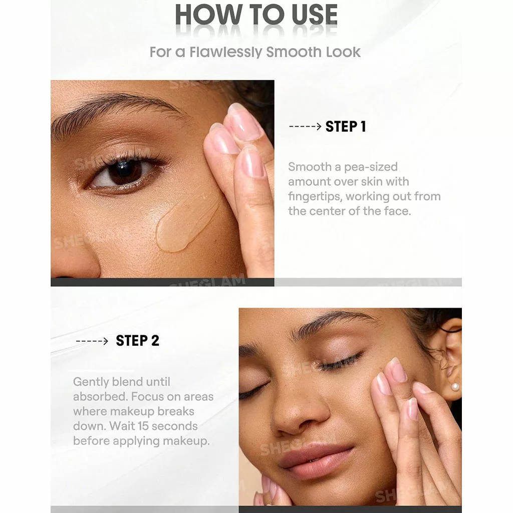 پرایمر نقره ای شیگلم محو منافذ TRANSLUCENT