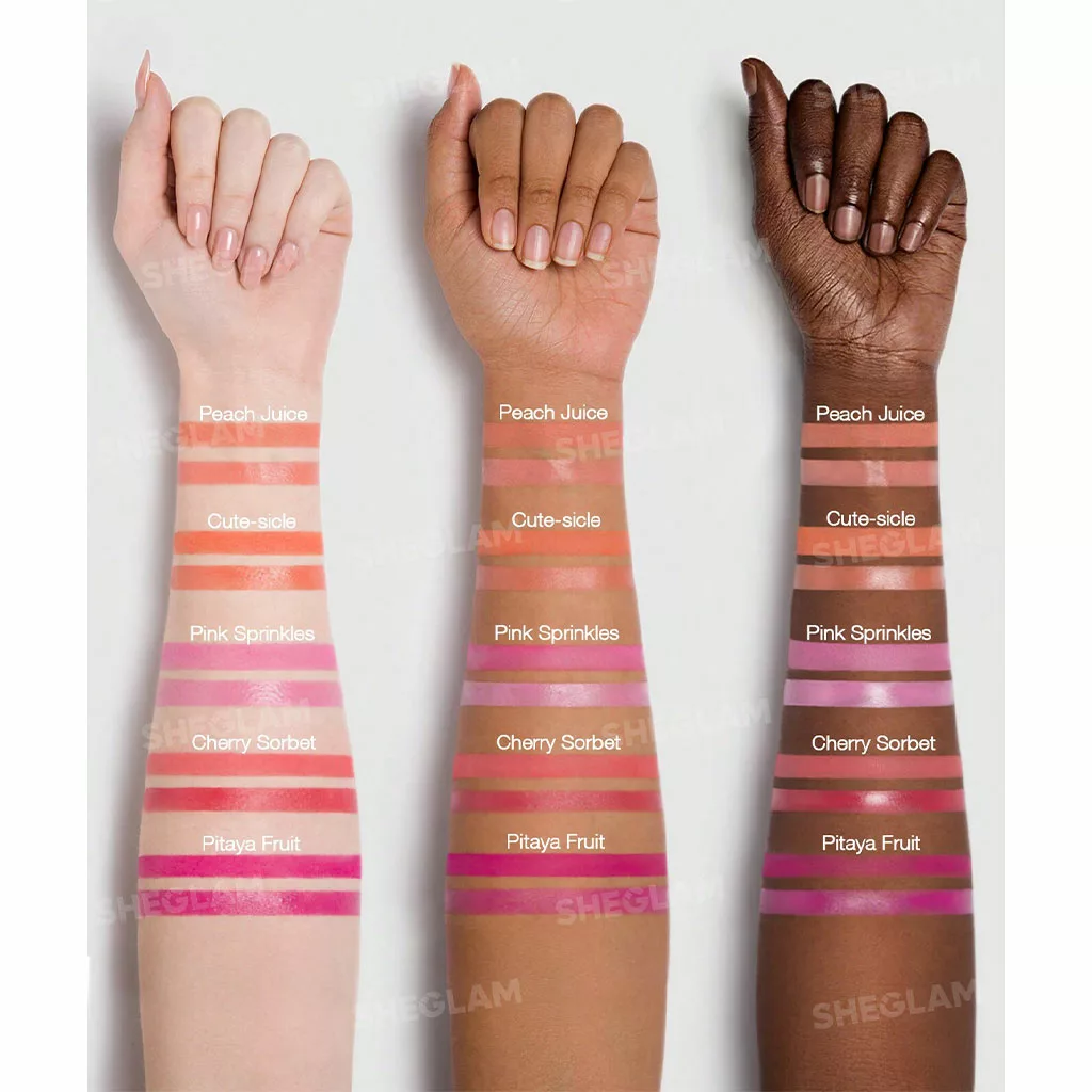 پالت رژگونه دوتایی CHEEK 2 CHEEK شیگلم چیک2چیک PEACH JUICE