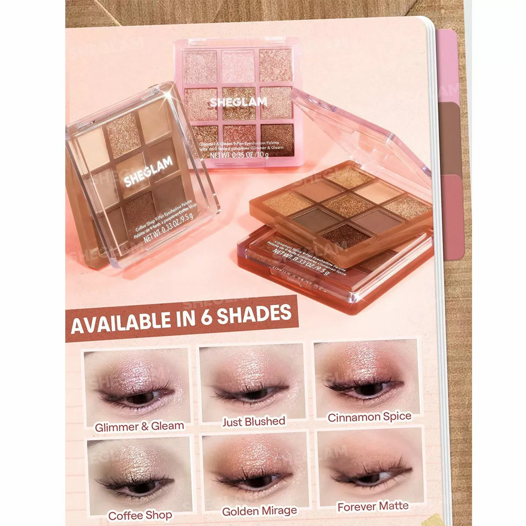 پالت سایه شیگلم 9تایی Forever Matte