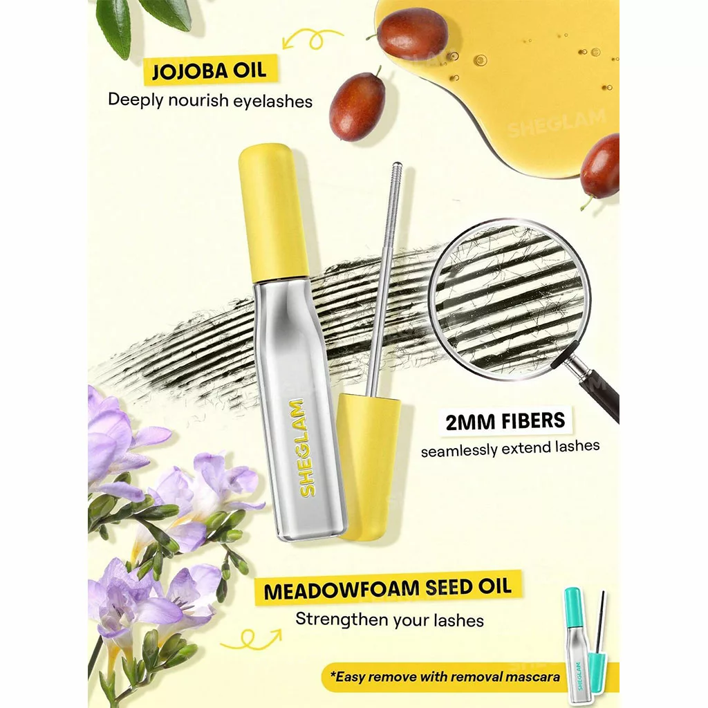 ریمل فر کننده شیگلم زرد LOCKED IN CURL